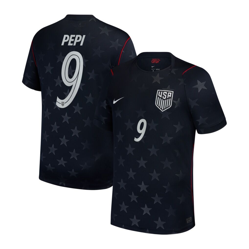 Ricardo Pepi USMNT Nike 2026/27 Away Stadium Replica Jersey
