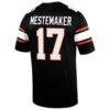 Drew Mestemaker Oklahoma State Cowboys Nike Alternate Game Jersey - Black - Detail View