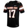 Drew Mestemaker Oklahoma State Cowboys Nike Alternate Game Jersey - Black - Side View