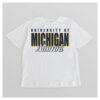 Michigan Wolverines Gameday Couture Women's Alumni Era Oversized T-Shirt - Cream - Front View