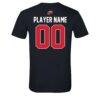 Western Kentucky Hilltoppers Unisex Collegiate Women's Basketball NIL Pick-A-Player T-Shirt - Black - Detail View