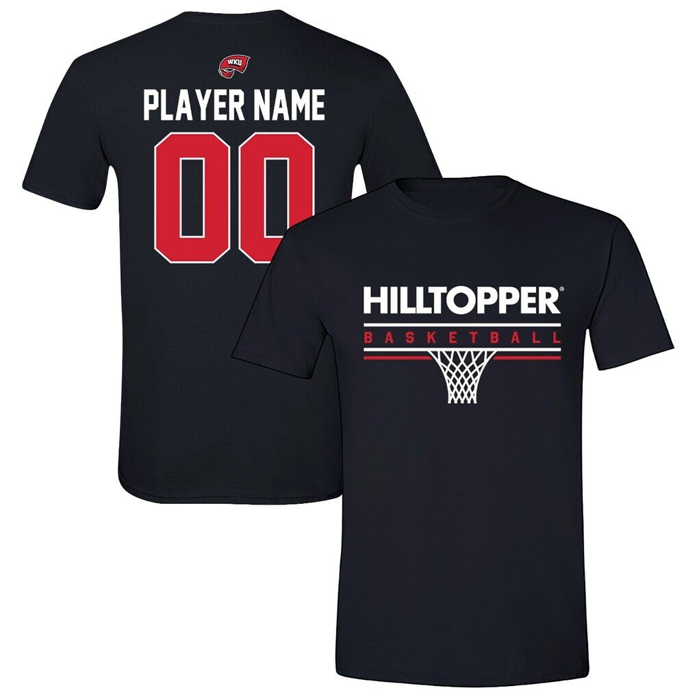 Western Kentucky Hilltoppers Unisex Collegiate Women's Basketball NIL Pick-A-Player T-Shirt