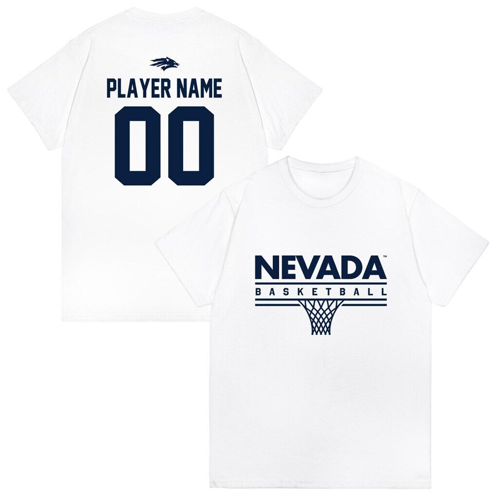 Nevada Wolf Pack Unisex Collegiate Women's Basketball NIL Pick-A-Player T-Shirt
