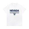 Nevada Wolf Pack Unisex Collegiate Women's Basketball NIL Pick-A-Player T-Shirt - White - Side View