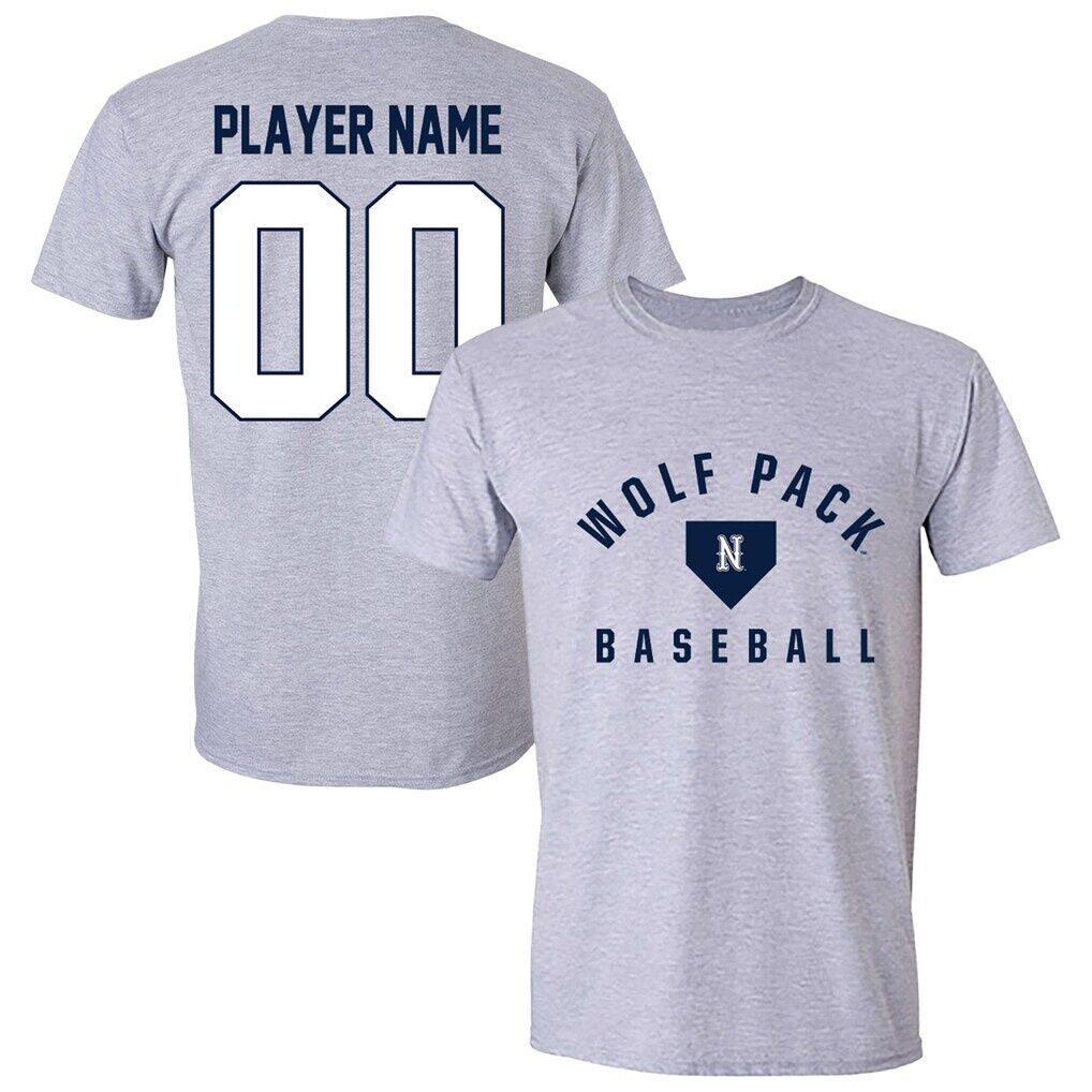 Nevada Wolf Pack Unisex Collegiate Baseball T-Shirt