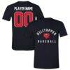 Western Kentucky Hilltoppers Unisex Collegiate Baseball T-Shirt - Black - Front View