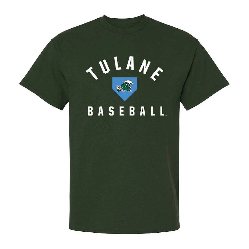 Tulane Green Wave Unisex Collegiate Baseball T-Shirt