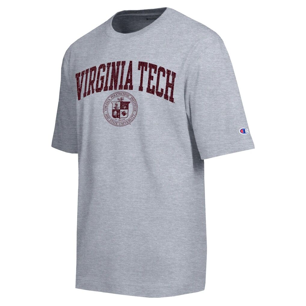 Virginia Tech Hokies Champion Scholar All-Star T-Shirt - Heather Gray