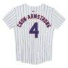 Pete Crow-Armstrong Chicago Cubs Nike Preschool Home Game Jersey - White - Detail View