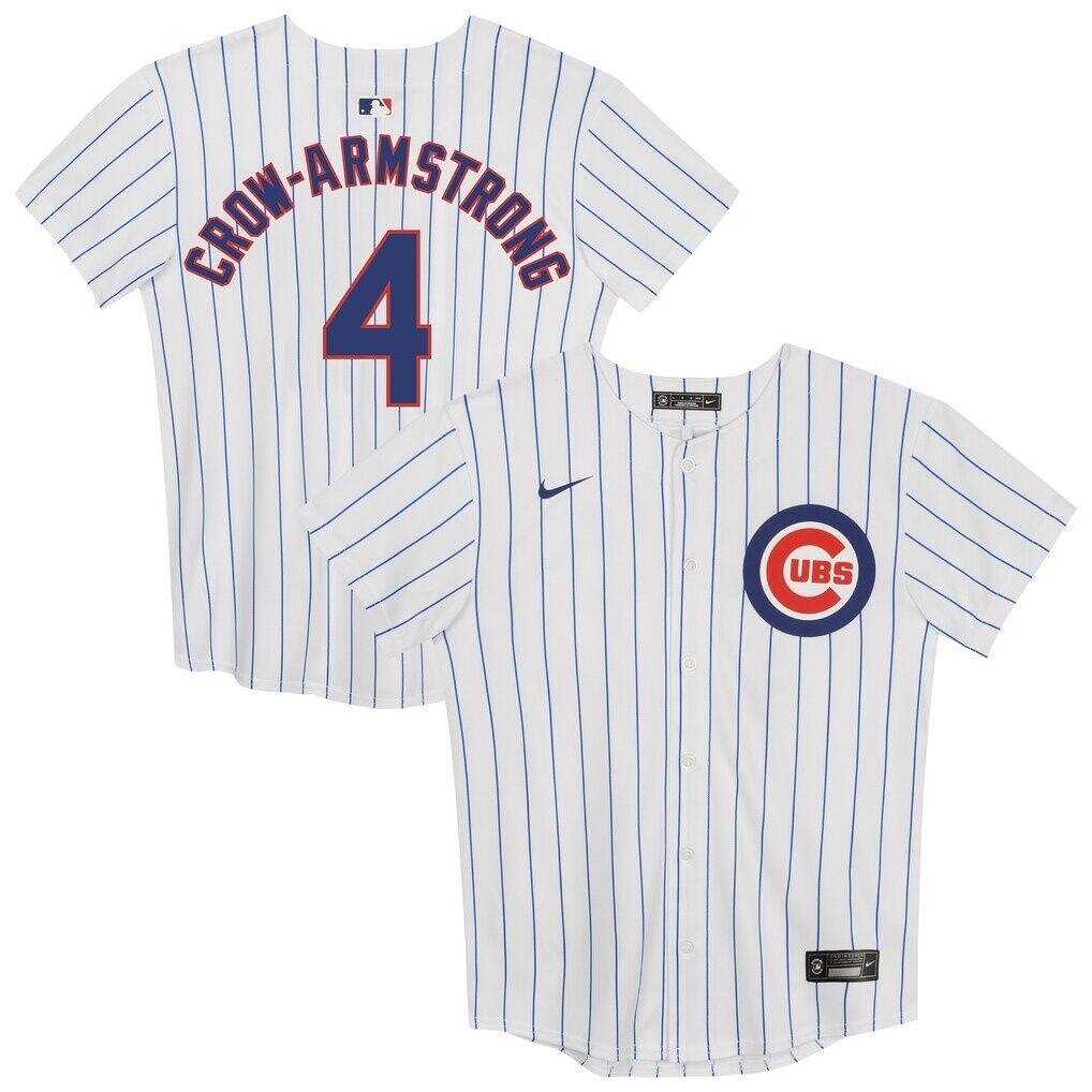 Pete Crow-Armstrong Chicago Cubs Nike Preschool Home Game Jersey