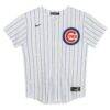Pete Crow-Armstrong Chicago Cubs Nike Preschool Home Game Jersey - White - Side View