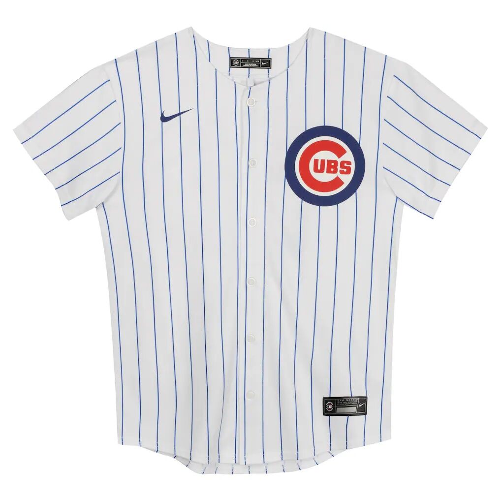 Pete Crow-Armstrong Chicago Cubs Nike Preschool Home Game Jersey