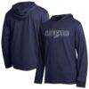 Navy Midshipmen Champion Gradient All-Star Long Sleeve Hooded T-Shirt - Navy - Front View