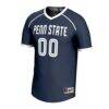 Penn State Nittany Lions GameDay Greats Unisex NIL Pick-A-Player Lightweight Collegiate Women's Lacrosse Jersey - Navy - Side View