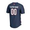 Ole Miss Rebels GameDay Greats Youth NIL Pick-A-Player Collegiate Women's Soccer Lightweight Fashion Jersey - Navy - Detail View