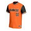 Oklahoma State Cowboys GameDay Greats Youth NIL Pick-A-Player Lightweight Collegiate Softball Fashion Jersey - Orange - Side View