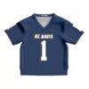 UC Davis Aggies GameDay Greats Toddler Lightweight Collegiate Football Fashion Jersey - Navy - Side View