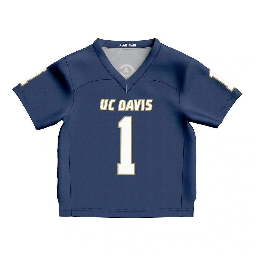 UC Davis Aggies GameDay Greats Toddler Lightweight Collegiate Football Fashion Jersey