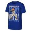 Bobby Witt Jr. Kansas City Royals Outerstuff Youth Caricature Clash T-Shirt - - Front View