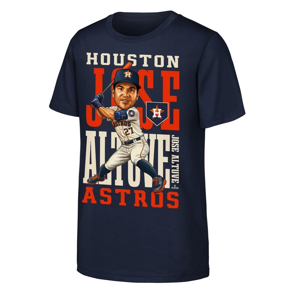 Jose Altuve Houston Astros Outerstuff Youth Caricature Clash T-Shirt