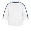 Denver Broncos '47 Women's Big Overarch Drop Needle Raglan V-Neck T-Shirt - White - Side View