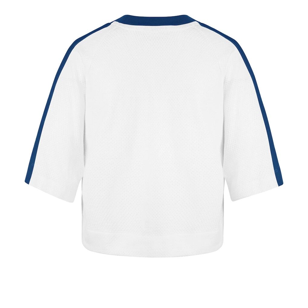 Buffalo Bills '47 Women's Big Overarch Drop Needle Raglan V-Neck T-Shirt