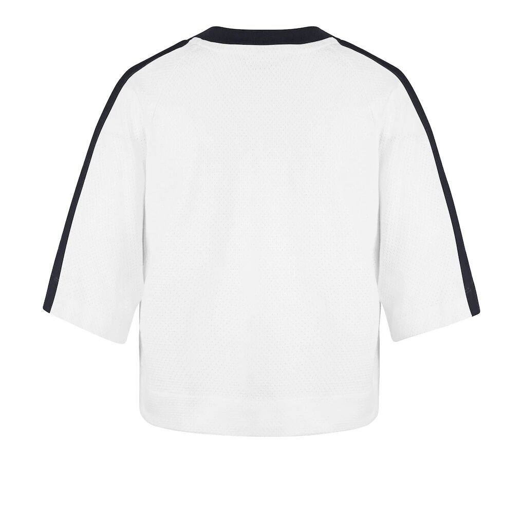 Chicago Bears '47 Women's Big Overarch Drop Needle Raglan V-Neck T-Shirt