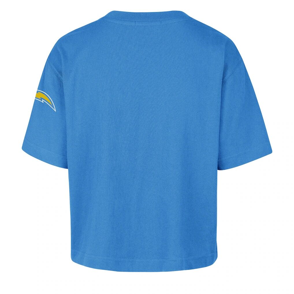 Los Angeles Chargers '47 Women's Call Out Reed City T-Shirt - Powder Blue