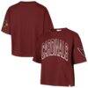 Arizona Cardinals '47 Women's Call Out Reed City T-Shirt - - Front View