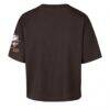 Cleveland Browns '47 Women's Call Out Reed City T-Shirt - Brown - Detail View