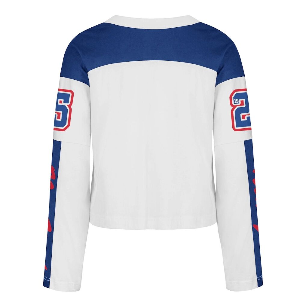 New York Giants '47 Women's Exclamation Metro Long-Sleeve Jersey T-Shirt
