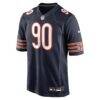 Neville Gallimore Chicago Bears Nike Team Game Jersey - Navy - Side View