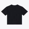 Denver Broncos Mitchell & Ness Women's Core Essentials Micro Logo Boxy Crop T-Shirt - Black - Side View