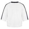 Dallas Cowboys '47 Women's Big Overarch Drop Needle Raglan V-Neck T-Shirt - White - Detail View