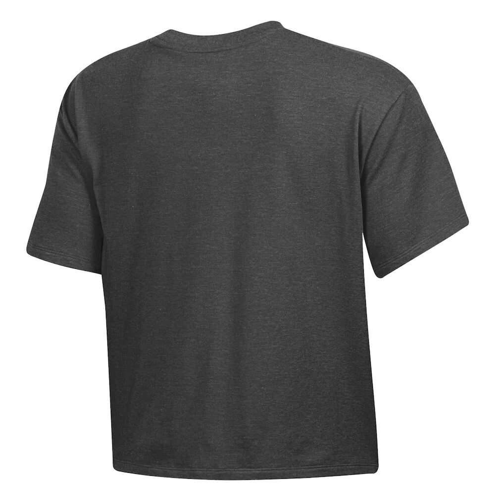 Utah Utes Under Armour Women's Boxy Icon T-Shirt - Heather Black