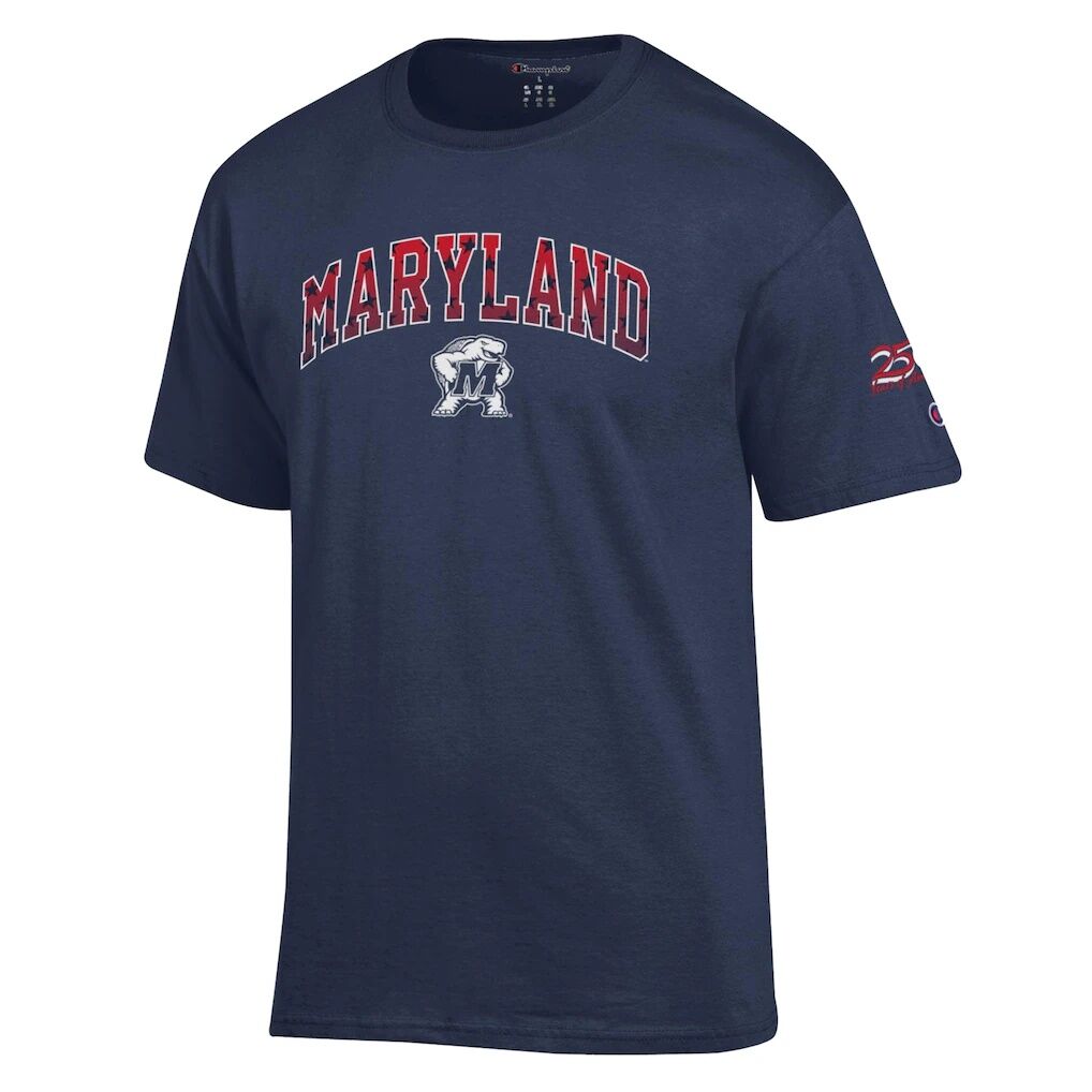 Maryland Terrapins Champion Americana 250th Arch T-Shirt