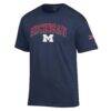 Michigan Wolverines Champion Americana 250th Arch T-Shirt - Navy - Side View