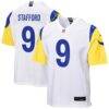 Matthew Stafford Los Angeles Rams Nike Youth Game Jersey - White - Front View