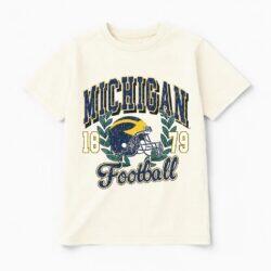 Michigan Wolverines Gameday Couture Women's Raised on Victory T-Shirt - - Front View