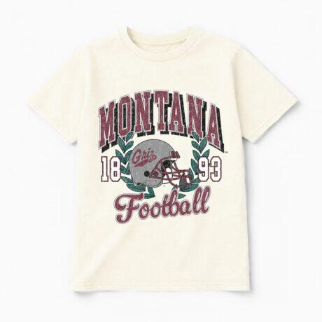 Montana Grizzlies Gameday Couture Women's Raised on Victory T-Shirt - - Front View