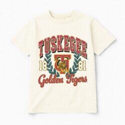 Tuskegee Golden Tigers Gameday Couture Women's Raised on Victory T-Shirt - - Front View
