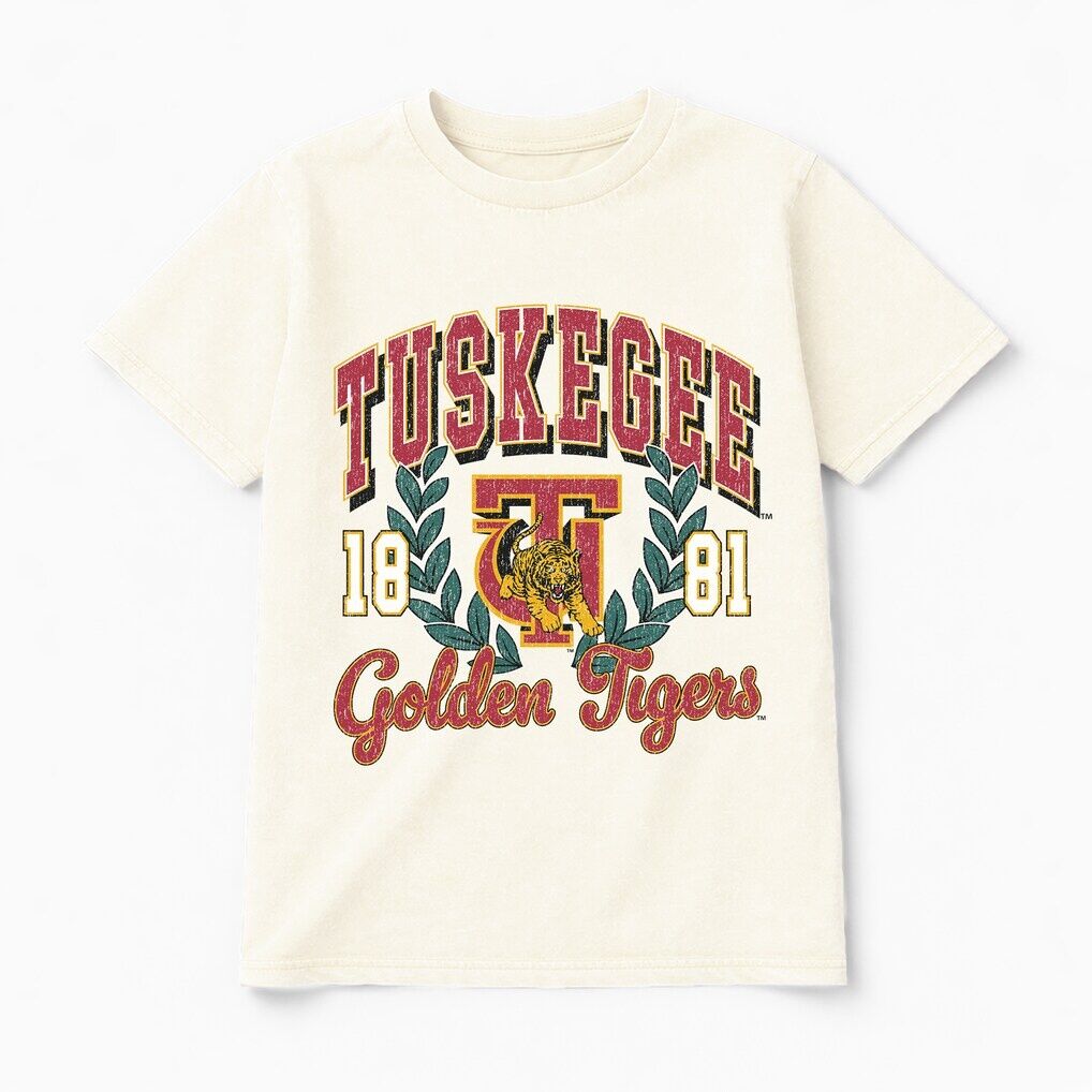 Tuskegee Golden Tigers Gameday Couture Women's Raised on Victory T-Shirt - Natural