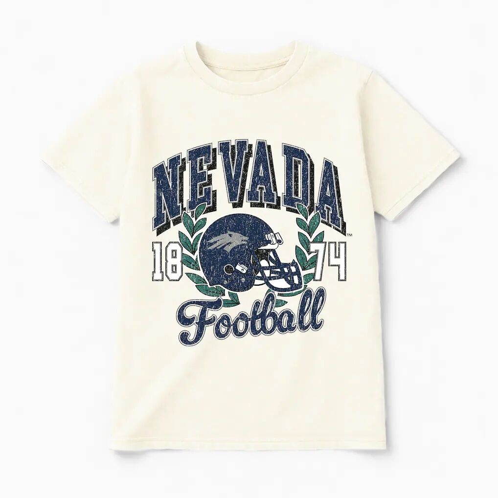 Nevada Wolf Pack Gameday Couture Women's Raised on Victory T-Shirt - Natural