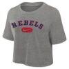 Ole Miss Rebels Nike Women's Dri-FIT Cropped T-Shirt - - Side View