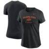 Oklahoma State Cowboys Nike Women's Primary T-Shirt - Black - Front View