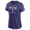 TCU Horned Frogs Nike Women's Primary T-Shirt - Purple - Side View