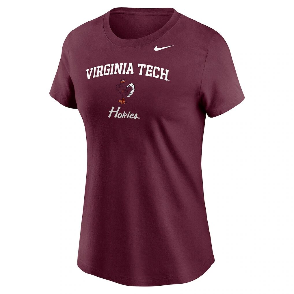 Virginia Tech Hokies Nike Women's Primary T-Shirt - Maroon