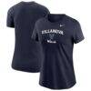 Villanova Wildcats Nike Women's Primary T-Shirt - Navy - Front View