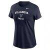Villanova Wildcats Nike Women's Primary T-Shirt - Navy - Side View