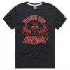 Atlanta Falcons Homage Unisex Star Wars x NFL Tri-Blend T-Shirt - Charcoal - Back View